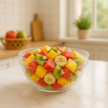 Transparent Idli Mixing & Serving Bowl | Textured Plastic Kitchen Bowl (1 Pc) - justgrabit.in | Just Grab It