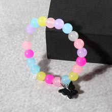 Premium Multicolor Pastel Bead Stretch Bracelet (1 Pc) - justgrabit.in | Just Grab It