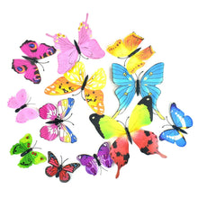Decorative Colorful Butterfly Wall Stickers (12 Pc / Set) - Justgrabit Inc.