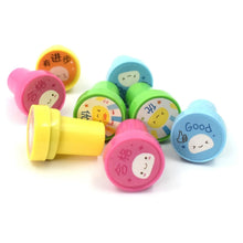 Emoticon Stamps 8 pieces in Round Shape Stamp for Kids Theme Stamps for School Craft & Prefect Gift for Teachers, Parents and Students (Multicolor) - Justgrabit Inc.