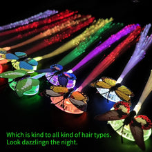 LED Butterfly Hair Braid Clip (Mix Color, 1 Pc) - Justgrabit Inc.