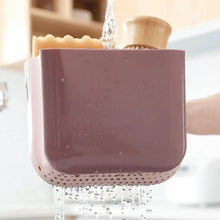Small Multifunction Sink Drain Basket - Universal & Foldable - Sink Trash Holder Sink Side Storage Drainer Strainer Basket, Foldable Kitchen Sink Drain Strainer for Food,Dish Drainer for Fruits, Vegetables - justgrabit.in | Just Grab It