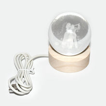 3D Crystal Ball lamps With Base (1 Pc) - justgrabit.in | Just Grab It