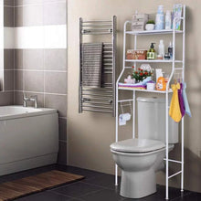 Multi - Layer The Toilet Storage Rack Metal | Bathroom Shelf Space Saving Organizer for Laundry Room Wash Basin Floor Stand - justgrabit.in | Just Grab It