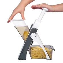 MULTI FUNCTIONAL TIME SAVING ADJUSTABLE HAND PRESS VEGETABLES CHOPPER - justgrabit.in | Just Grab It