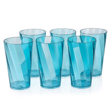 Premium 300ml Transparent Glass Set for Water, Juice & Cocktails (Set of 6) - justgrabit.in | Just Grab It
