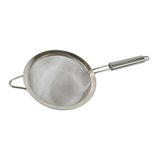 Mesh Sieve Quality Stainless Steel Fine Mesh Strainer with Sturdy Handle and Hook, Ideal for Tea Coffee, Rice, Powder, Fruit Etc Kitchen Food Kitchen Utensil - Justgrabit Inc.