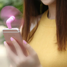 mini USB fan For Having cool air instantly, anywhere and anytime purposes (Micro Port / Mix Color) - Justgrabit Inc.