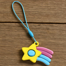 Stress Relief Silicone Push Fidget Toy Keychain for Kids (1 Pc) - Justgrabit Inc.