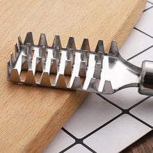 Stainless Steel Fish Scale Remover Scraper – Sawtooth Kitchen Tool - Justgrabit Inc.