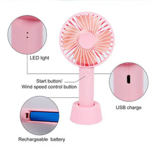 Portable Handheld Fan used in summers in all kinds of places including household and offices etc.(Battery Not Include) - Justgrabit Inc.