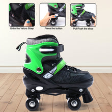 Adjustable Quad Roller Skates for Kids (Large / 1 Pair) - justgrabit.in | Just Grab It