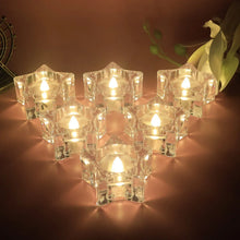 Set of 12 LED Crystal - Effect Flameless Smokeless Candles - Justgrabit Inc.