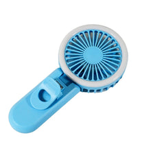 Clip Fan With Light, home, kitchen, Office Portable Fan, Rechargeable Fan - Justgrabit Inc.