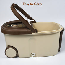 Spin Mop with Bucket Set – 360° Rotating Mop for Home & Office - justgrabit.in | Just Grab It
