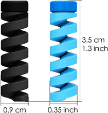 Spiral Charger Spring Cable Protector Data Cable Saver (Pack of 4) - Justgrabit Inc.