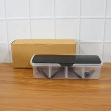 Kitchen Multipurpose Air - tight 4 Sections Storage Containers / Masala Box (1 Set) - Justgrabit Inc.