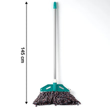 Premium Cotton Yarn Floor Cleaning Mop with Long Handle (1 Pc) - Justgrabit Inc.