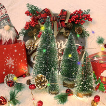 Mini Artificial Christmas Tree with Snow Effect (1 Pc) - justgrabit.in | Just Grab It