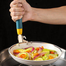 Multi - Functional Stainless Steel Hot Pot Gripper Clamp & Pan Lifter Tool (1 Pc) - justgrabit.in | Just Grab It