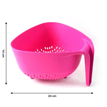 Supermom Plastic Premium Multipurpose Triangular Kitchen Colander (1 Pc) - Justgrabit Inc.