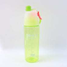 Plastic Sports Water Bottle – Dual Function with Built - In Mist Spray (600 ML) - justgrabit.in | Just Grab It