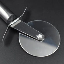 Stainless Steel Pizza Cutter, Pastry Cake Slicer, Sharp, Wheel Type - Justgrabit Inc.
