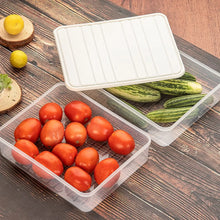 Plastic Food Storage Container for Fridge, fridge storage boxes with Lid Stackable Fridge Storage Containers freeze organizer items and storage, vegetable storage box for fridge, (3 Pcs set) - Justgrabit Inc.