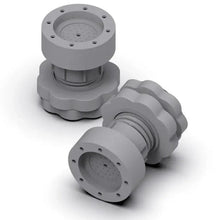 Plastic Washing Machine Vibration Feet , Adjustable Highly Non - Slip Support Anti Vibration Walk Shock Absorber Noise Cancelling Furniture Lifting Base (4 Pcs Set) - Justgrabit Inc.