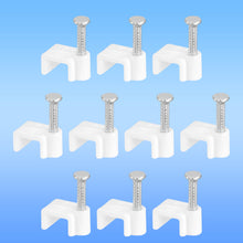 Nail Cable Clips for Wire Management (10mm & 50 Pc) - justgrabit.in | Just Grab It