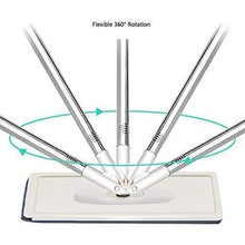 Scratch Cleaning MOP with 2 in 1 SELF Clean WASH Dry Hands Free Flat Mop - Justgrabit Inc.