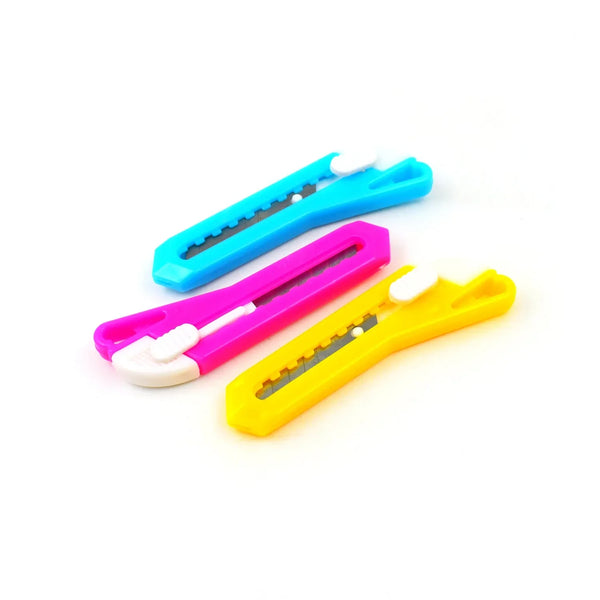 Multi - Use Small Iron Cutter, Utility Knife (3 Pcs Set) - justgrabit.in | Just Grab It