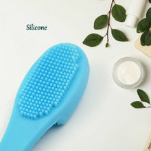 Silicone Makeup cleaning tool, finger wash Face Scrubber Facial Cleansing Brush (1 Pc / Mix Color) - justgrabit.in | Just Grab It