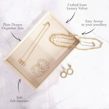 Velvet Jewellery Tray 21x12Cm (1Pc) - Justgrabit Inc.