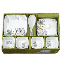 Divine lunch Tableware, Dinner Set (11 Pcs Set) - justgrabit.in | Just Grab It