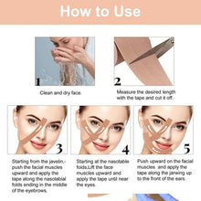 Face Lifting Tape, Myofascial Face Tightening Tape, 2.5 cm x 5 m (1 Pc) - justgrabit.in | Just Grab It