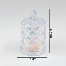 4 Pc Flameless and Smokeless Decorative Melting Candles LED Tea Light, Diwali - justgrabit.in | Just Grab It