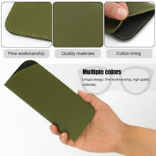Slim PU Leather Glasses Sleeve - (1 Pc) - justgrabit.in | Just Grab It