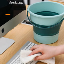 Water Bucket Folding High Capacity Foldable Hanging with Handle Bathroom Products - justgrabit.in | Just Grab It