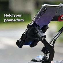 Mobile Phone Holder View Mirror Mount Solid Metal Cradle for Bike and Phones - justgrabit.in | Just Grab It