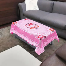 Floral Table Cover - (2 Pc / 58x38 Inch) - justgrabit.in | Just Grab It