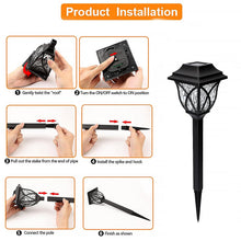 Solar Garden Lights LED Outdoor Stake Spotlight Fixture Garden Light (Pack of 2pc ) - justgrabit.in | Just Grab It