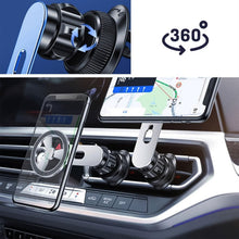 360° Rotatable & Foldable Air Vent Magnetic Phone Holder (1 Pc) - justgrabit.in | Just Grab It