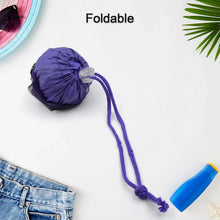 Foldable Nylon Shopping Bag (Rose Design): Reusable, Eco - Friendly (1 Pc) - Justgrabit Inc.
