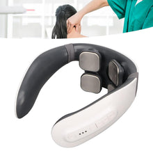 4 Heads Smart Electric Neck and Back Pulse Massager (1 Pc) - justgrabit.in | Just Grab It