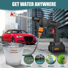 48V Car Washer Gun, Water Spray Gun, Car washing Kit (48V / With Small Box / Single Battery Operated)) - justgrabit.in | Just Grab It