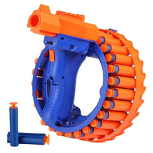 Amazing Toy Gun, Electric Gun for Children, 28 Soft Bullets for Youth Safety, Children's Electric Hand Ring Wheel Soft Bullet Gun, Gift Toys - Justgrabit Inc.