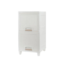 Multipurpose Storage Cabinet, Storage Solutions plastic drawers || Multi Layer Wardrobe Storage Drawers || Foldable Multipurpose Drawer Units For Kitchen, Bathroom, Bedroom, Cloth (2 Layer) - Justgrabit Inc.