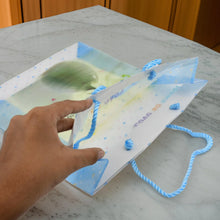 Plastic Transparent Bag With Handle (1 Pc / 34 x 26 Cm) - Justgrabit Inc.