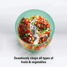 6 BLADE 2IN1 MANUAL FOOD CHOPPER, COMPACT & POWERFUL HAND HELD VEGETABLE CHOPPER (1000Ml) - Justgrabit Inc.